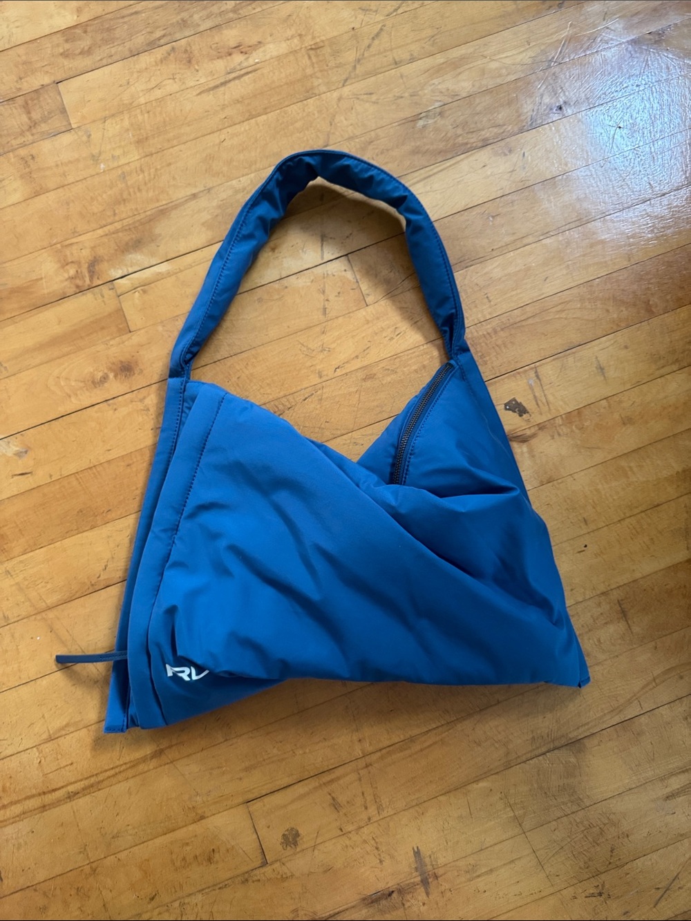 RLX Ralph Lauren Blue Folded Hobo Shoulder Bag